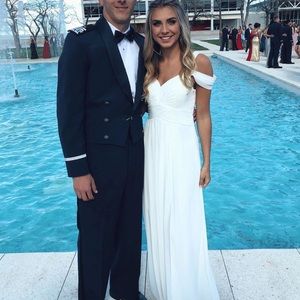White Formal/Prom (Lulu’s Ocean of Elegance Dress)